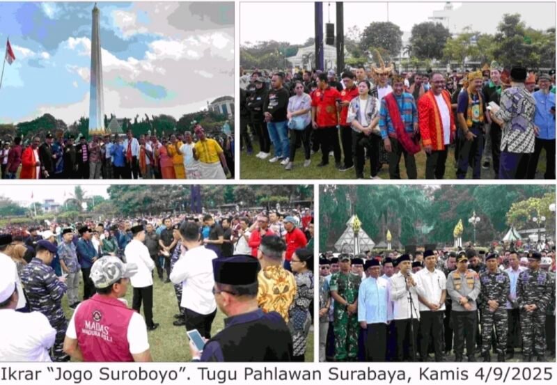 27 Suku dan Etnis FPK Surabaya Ikrar Jogo Suroboyo