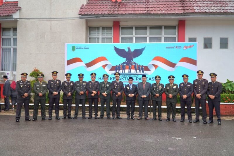 Wakili Dandim Danramil 02/Sejangkung Hadiri Peringatan Hari Kesaktian Pancasila Tahun 2025