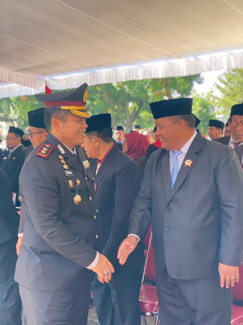 Rutan Nganjuk Menghadiri Upacara Hari Kesaktian Pancasila di Alun - alun Nganjuk