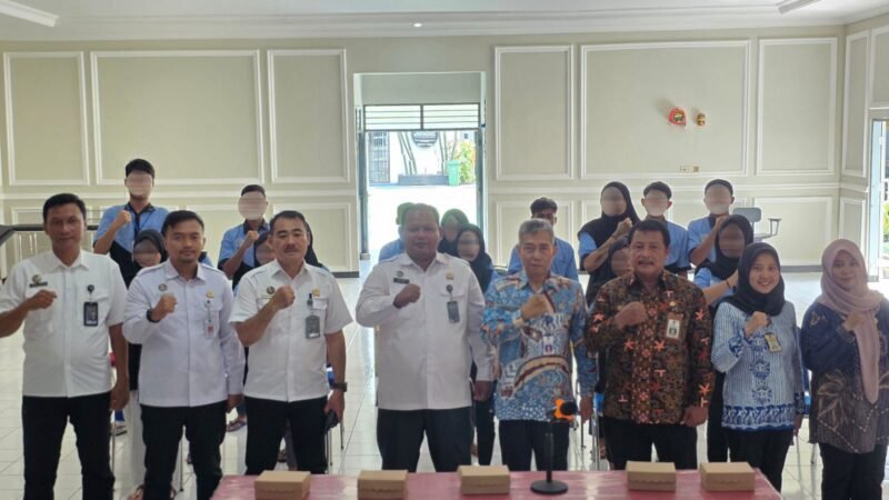 Rutan Nganjuk Gelar Perjanjian Kerja Sama dengan Balai Pelatihan Kerja Nganjuk dalam Program Pelatihan Pembuatan Kue dan Roti