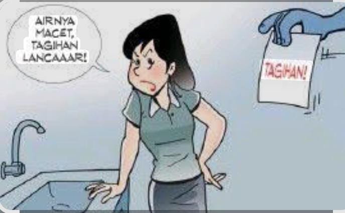 Warga Tanah Merah Gang Sawi Surabaya Keluhkan Aliran Air PDAM Tak Lancar