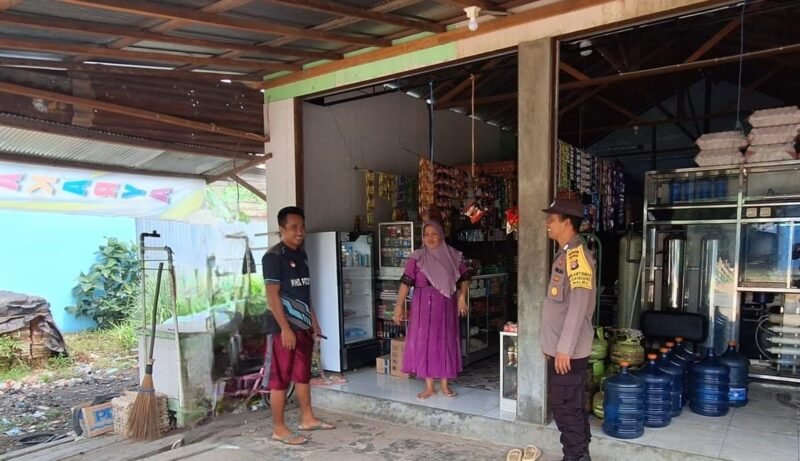 Polsek Maliku Sambangi Masyarakat dengan Beri Imbauan