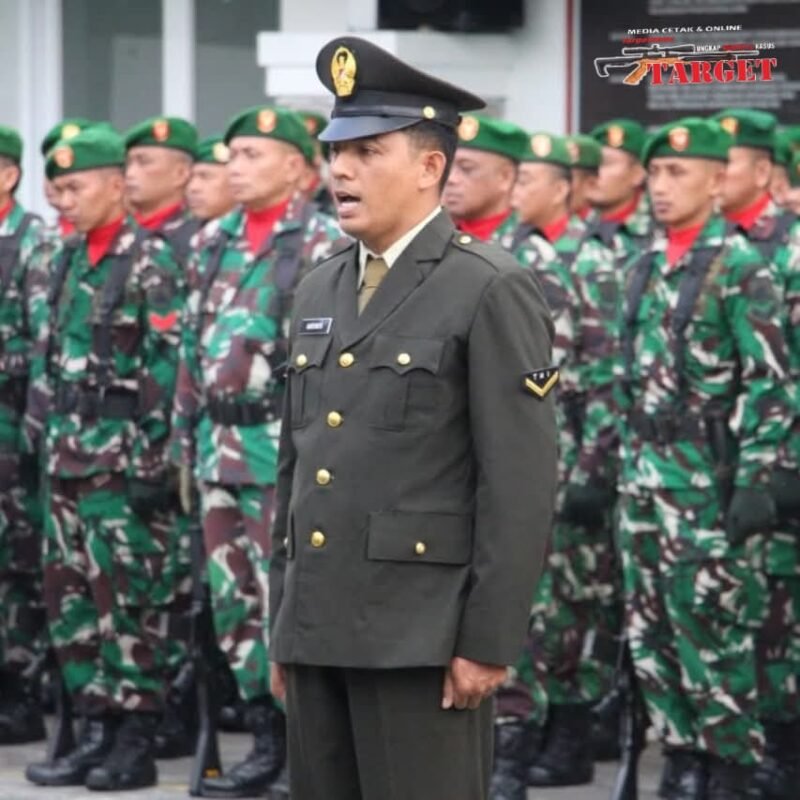 Kodim Temanggung Gelar Upacara Khidmat HUT Ke-80 TNI