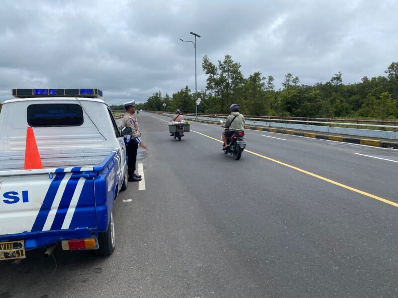 Patroli Daerah Rawan Pelanggaran dan Laka Lantas
