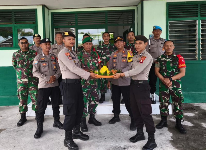 Peringatan HUT TNI ke-80 di Mako Koramil Kahayan Tengah