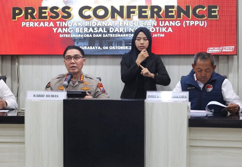 Kasus Narkoba, Sita Aset Rp 30,1 Miliar dari Jaringan TPPU