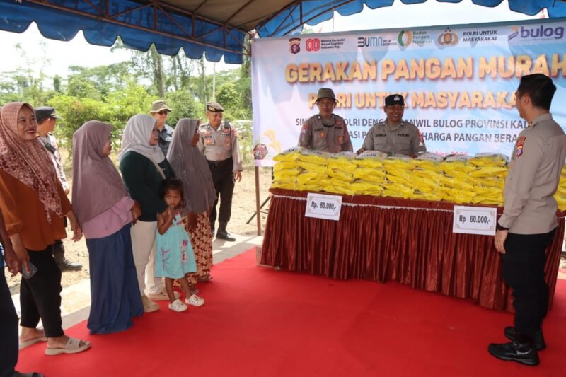 Pangan Terjangkau, Kesehatan Terjaga: Polres Pulang Pisau Bergerak untuk Masyarakat