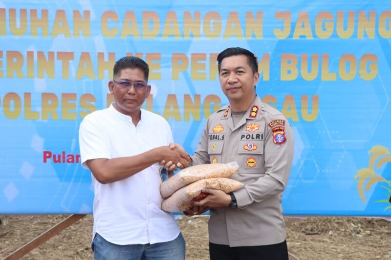 Langkah Nyata Polres Pulang Pisau: Jagung Panen Diserahkan ke Bulog untuk Stok Nasional