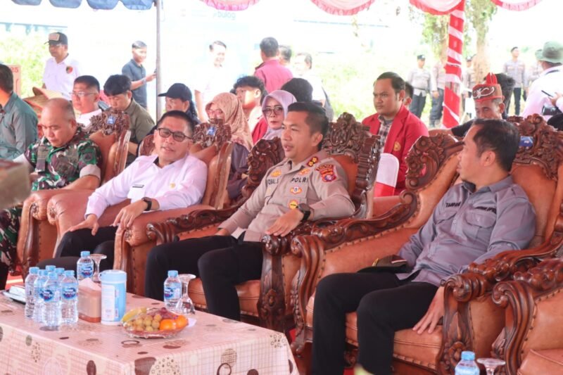Lewat Zoom Nasional, Kapolres Pulang Pisau dan Forkopimda Ambil Bagian dalam Penanaman Jagung Kuartal IV