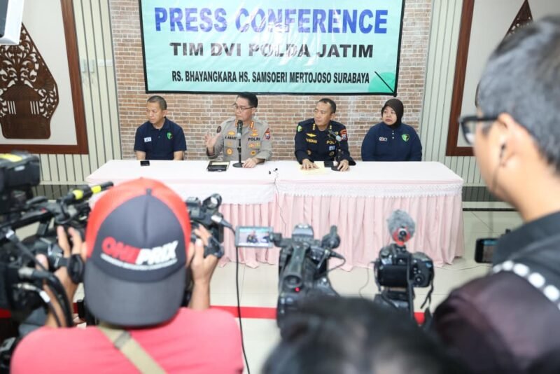 Tim DVI Polda Jatim Kembali Berhasil Identifikasi Enam Jenazah Santri, Ponpes Al Khoziny Sidoarjo