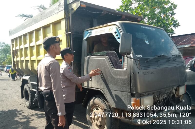 Polsek Sebangau Kuala laksanakan kegiatan KRYD di wilayah kecamatan Sebangau Kuala.