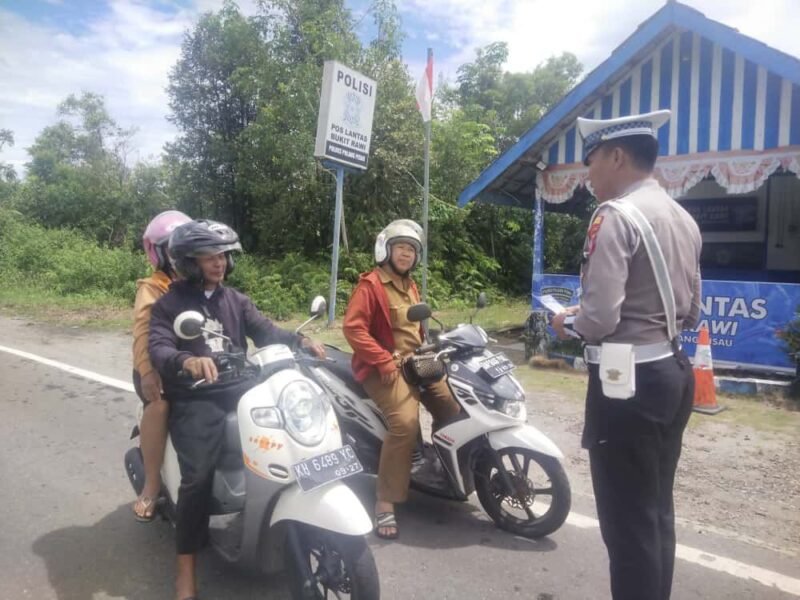 Himbauan Kamseltibcarlantas di Pulang Pisau, Warga Diharapkan Patuh Lalu Lintas