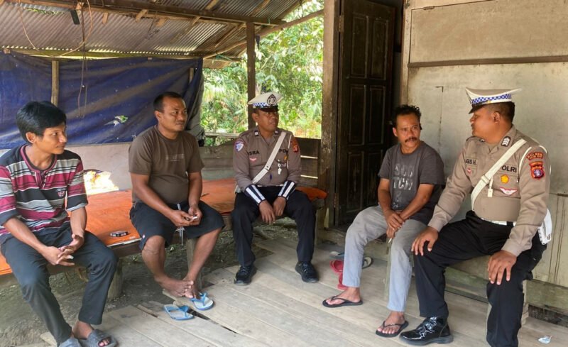 Upaya Satlantas Polres Pulang Pisau Bangun Kesadaran dari Hati ke Hati