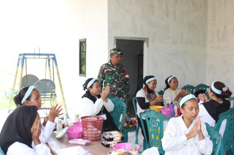 kegiatan non-fisik dalam rangka TNI Manunggal Membangun Desa (TMMD) ke-126 Tahun 2025, Satgas TMMD Kodim 0816/Sidoarjo bersama Dinas Tenaga Kerja Kab. Sidoarjo