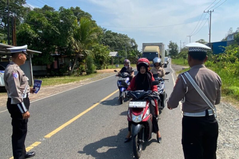Disapa Polantas di Jalan, Pengendara Diingatkan Soal Surat dan Keselamatan
