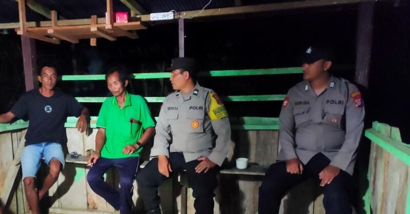 Personil Polsek Maliku Lakukan Patroli Guna Cegah Kriminalitas