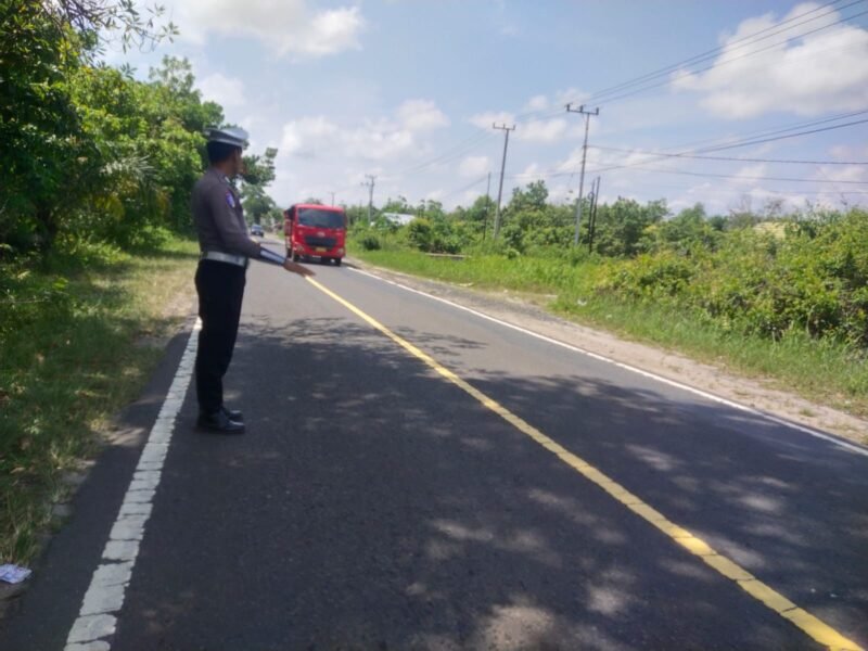 Satlantas Polres Pulang Pisau Optimalkan Pelaksanaan Patroli Pada Kawasan Rawan Laka dan Rawan Pelanggaran Di Kab. Pulang Pisau dan Sekitarnya