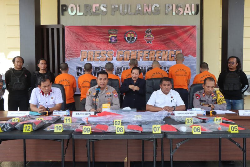 Warga Tewas Ditembak, ATM Dicuri, Narkoba Beredar – Polres Pulang Pisau Bongkar Tiga Kasus Sekaligus!