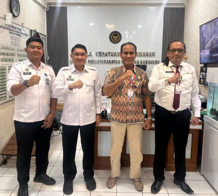 Kalapas Karawang Terima Langsung Kunjungan Ketua LBH Kasihhati Justicia dan Ketua DPD Peradi Utama Karawang