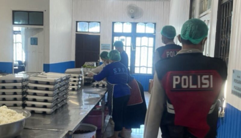 Sat Samapta Polres Pulpis Pastikan Dapur Bersih dan Makanan Bergizi Layak Konsumsi di SPPG Kahayan Hilir