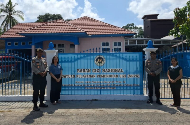 Pastikan Gizi dan Kebersihan Terjaga, Polres Pulang Pisau Cek Langsung Aktivitas SPPG