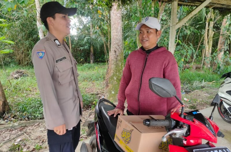 Sambang ke Masyarakat, Personel Polsek Maliku Lakukan Sosialisasi dan Imbauan