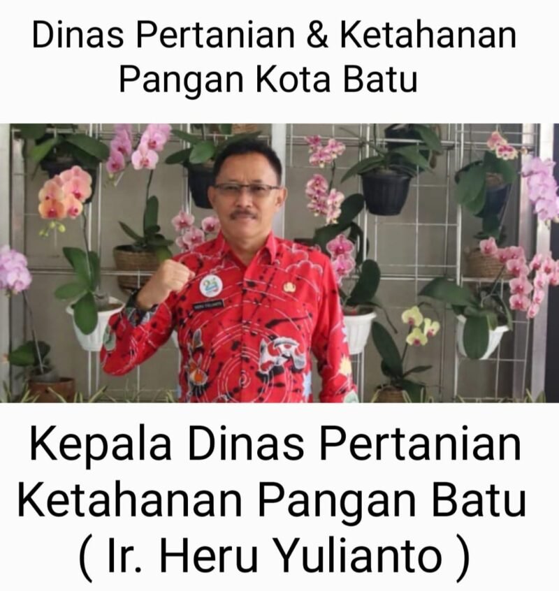 Foto: Dinas Pertanian dan Ketahanan Pangan Kota Batu, Mengucapkan Selamat Hari Jadi Kota Batu Ke-24 Tahun 2025. Semoga Mbatu Sae