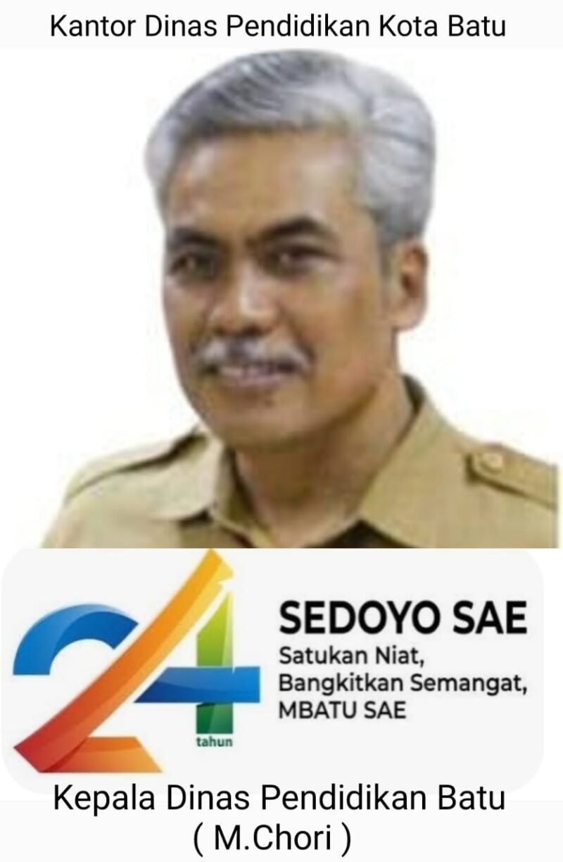 Kantor Dinas Pendidikan Kota Batu.Mengucapkan Selamat Hari Jadi Kota Batu Ke-24 Tahun 2025. Semoga Mbatu Sae