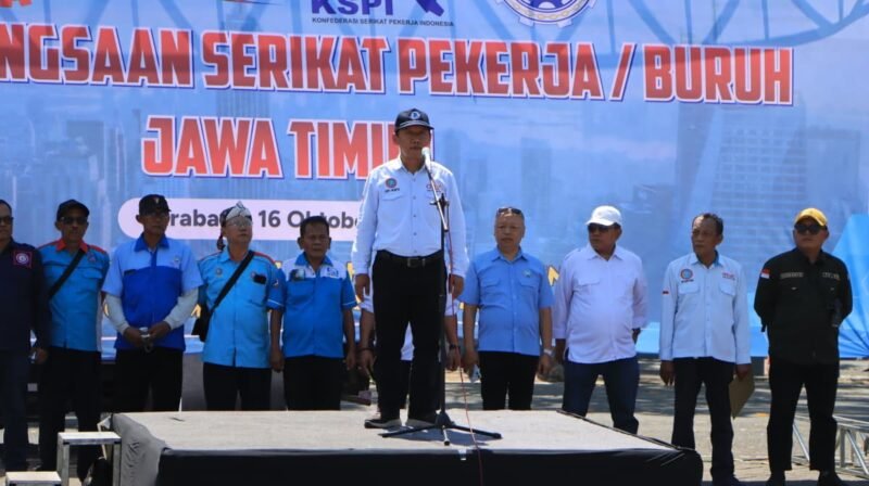Apel Kebangsaan Serikat Pekerja/Buruh Jawa Timur, Komitmen Damai dalam Perjuangan Upah 2026