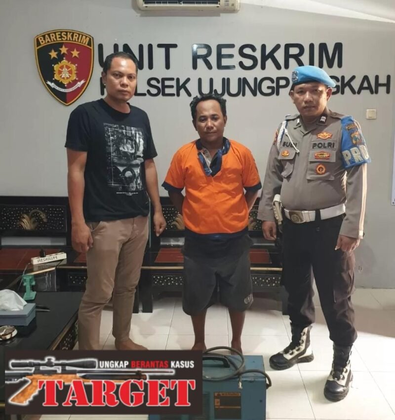 Pelaku Pencurian Las Diamankan Polisi
