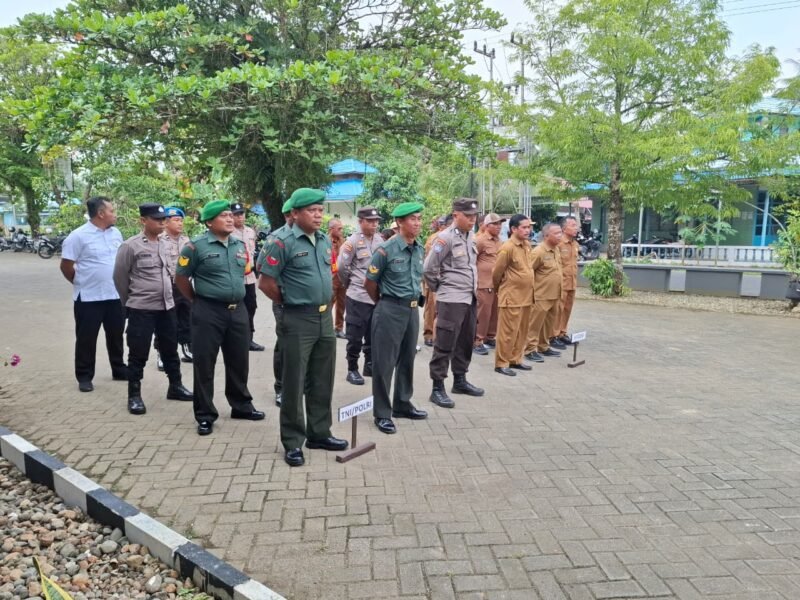 Apel Gabungan Forkopimcam Pandawan Perkuat Soliditas dan Koordinasi Lintas Sektor