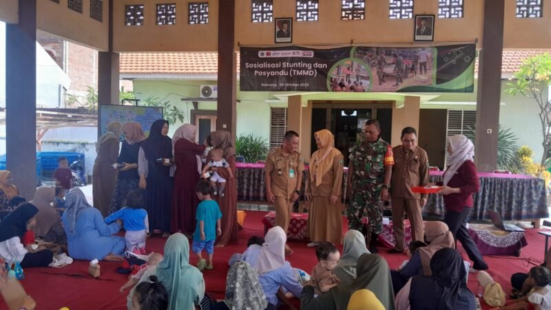 Foto: Sinergi TMMD ke-126 dan Dinas Kesehatan di Desa Kedondong