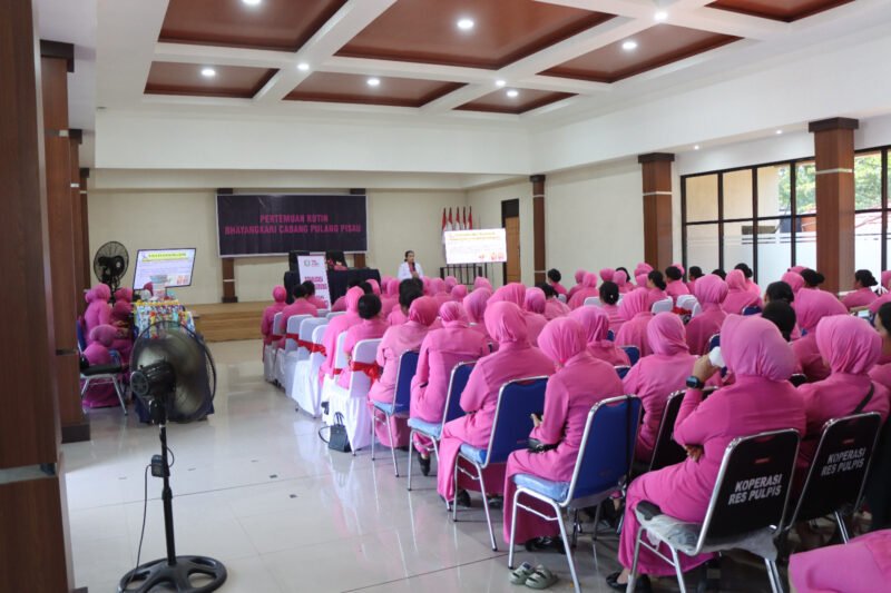 Bhayangkari Cabang Pulang Pisau Dapat Edukasi Bahaya Kanker yang Mengintai Wanita