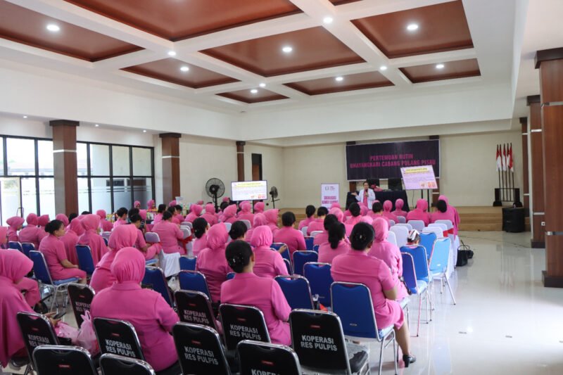 Bhayangkari Cabang Pulang Pisau Dapat Penyuluhan Kesehatan Reproduksi