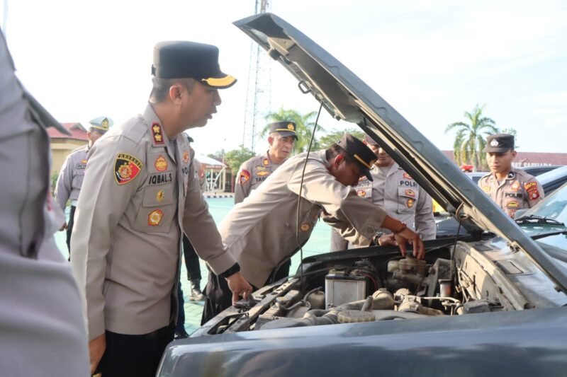 Polres Pulang Pisau Gelar Apel Kesiapsiagaan
