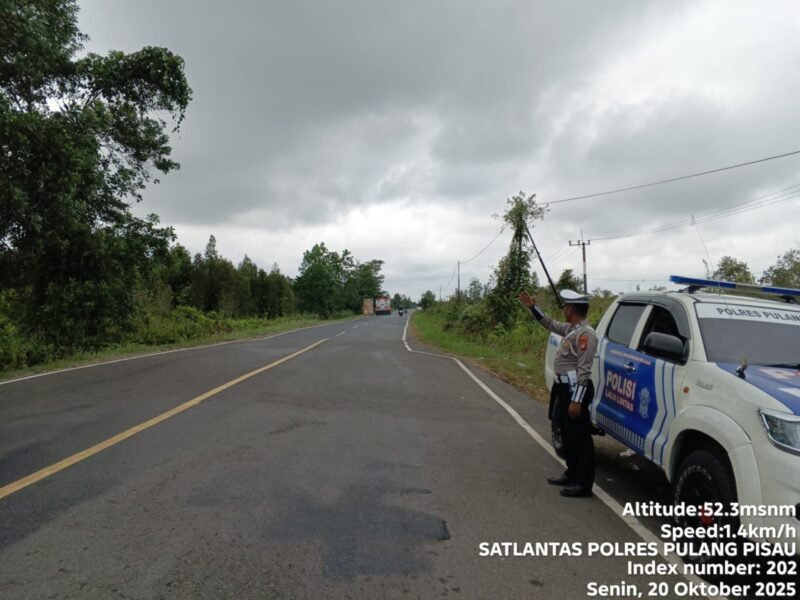 Satlantas Gelar Patroli Daerah Rawan Laka Lantas
