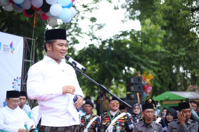 Kirab Resolusi Jihad, foto/istimewah Ribuan Warga NU Turun ke Jalan