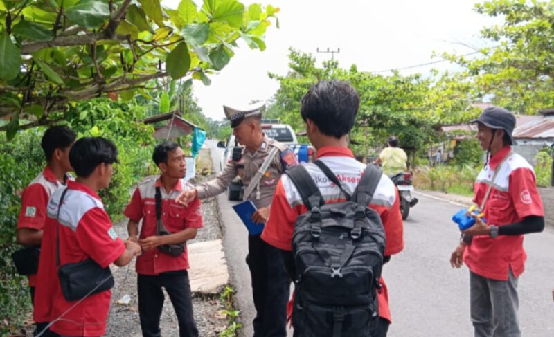 Polantas Menyapa: Cara Humanis Satlantas Polres Pulang Pisau Bangun Kesadaran Berlalu Lintas