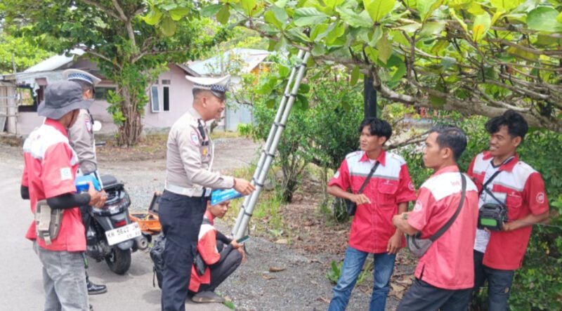 Lewat ‘Polantas Menyapa’, Satlantas Polres Pulang Pisau Bangun Kedekatan dan Kesadaran Berlalu Lintas