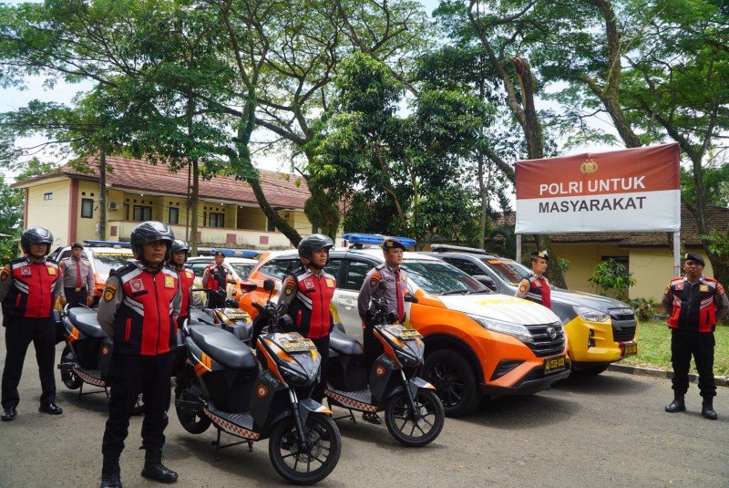 Korsabhara Baharkam Polri Gelar Supervisi, Monitoring, dan Evaluasi Fungsi Sabhara di Polda Banten foto/istimewah bib