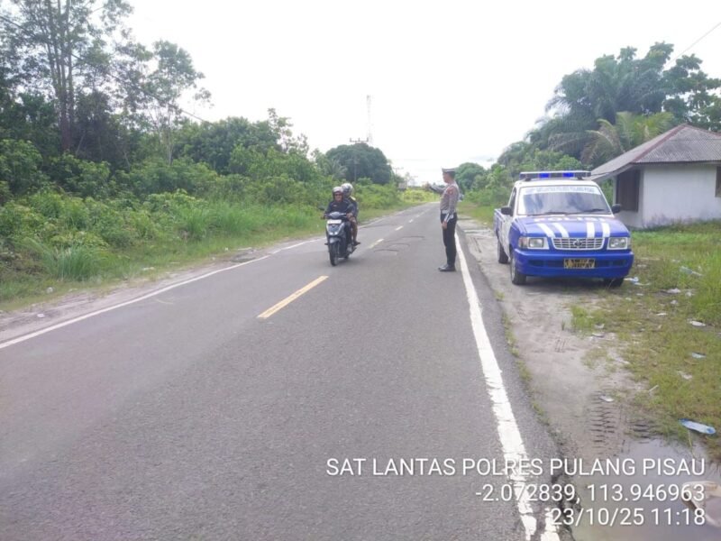 Sat Lantas Gelar Patroli Daerah Rawan Pelanggaran dan Laka Lantas