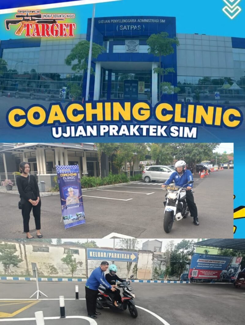 AKP Tri Arda Meidiansyah, S.TR.K, Sik : Bagi Pemohon SIM Gagal Uji Praktek, Bisa Ikutin Program Coaching clinic SIM (foto: istimewah/totok)