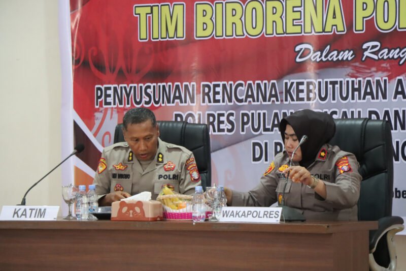 Polres Pulang Pisau Bersama Tim Biro Rena Polda Kalteng Koordinasikan Penyusunan Anggaran 2027 (foto)
