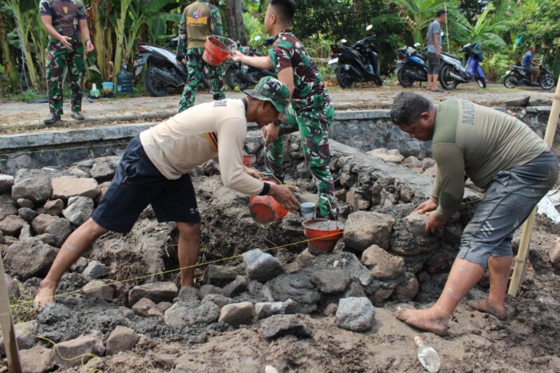 Satgas TMMD Kodim 0816/Sidoarjo Kebut Rampungkan 100% Sumur Bor di Kedondong: Wujud Nyata Harapan Baru bagi Petani (foto)