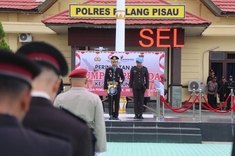 Polres Pulang Pisau Gelar Upacara Penuh Semangat Kebangsaan (foto/darksalmon-herring-325340.hostingersite.com/istimewah)