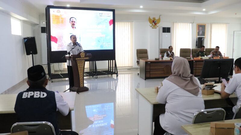 BPBD Brebes Launching SIPB, Kebencanaan Mudah Dipantau (foto/targetnews.id/istimewah)