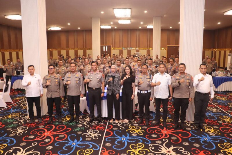 Bangun Komunikasi Efektif, Satlantas Polres Pulang Pisau Ikuti Pelatihan Polda Kalteng