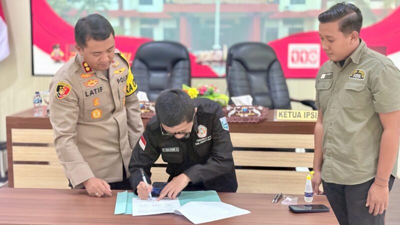 Polres Probolinggo Gandeng Perguruan Pencak Silat Wujudkan Kamtibmas Kondusif (foto)