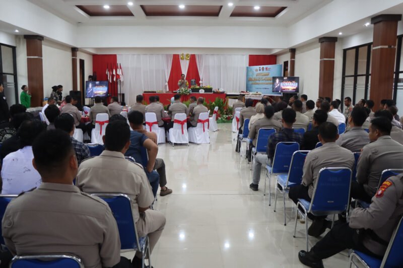 Dua Perayaan Sekaligus! Polres Pulang Pisau Penuh Kehangatan di Hari Spesial Kapolres dan Humas Polri