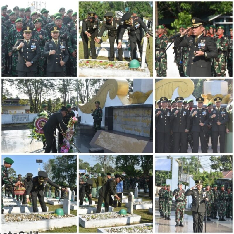 Dandim 1002/HST: Ziarah Daerah Wujud Hormat Kepada Pahlawan Bangsa